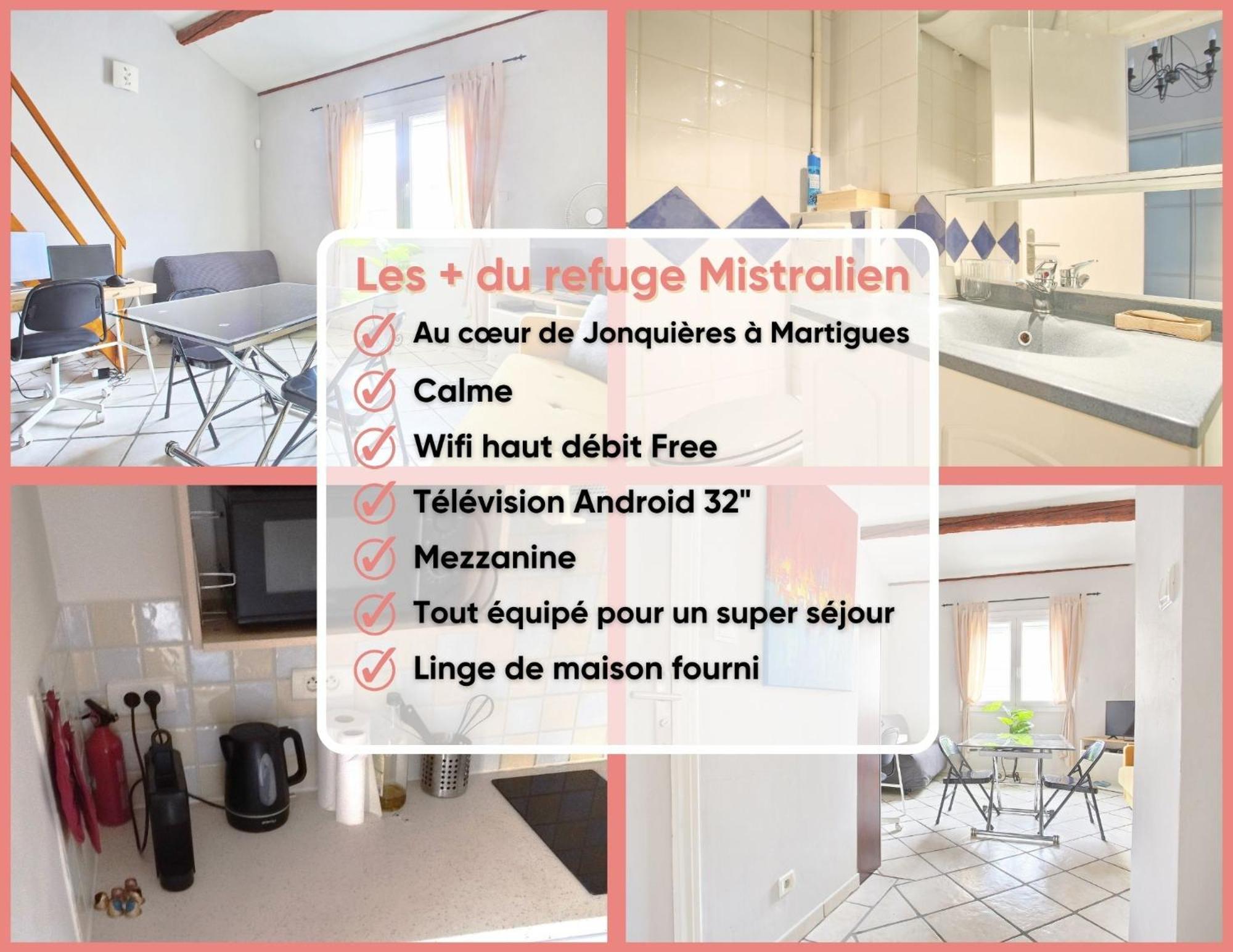 Joli 30m2 + Mezzanine Au Coeur De * Martigues